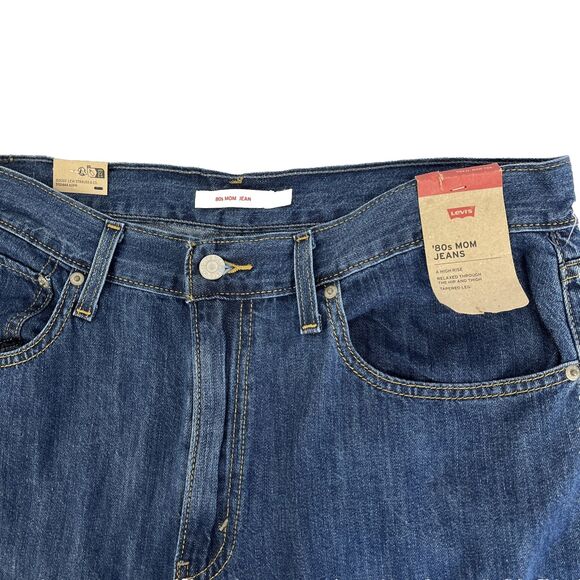 New Women’s Levi’s 80’s Mom Jeans Size 33x30 NWT High Rise Tapered - Picture 3 of 10